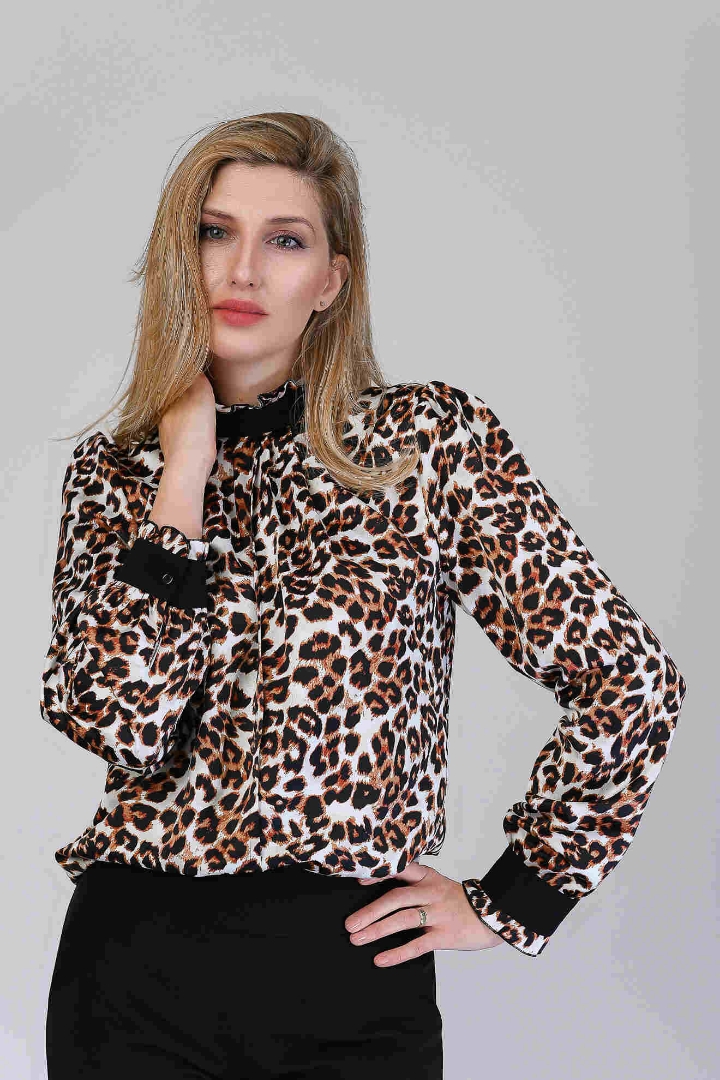 Imagine Bluza Alison Maro Animal Print