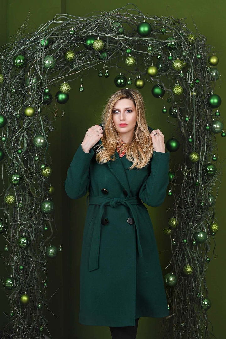 Imagine Palton Ana Verde