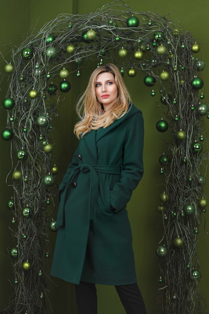 Imagine Palton Ana Verde