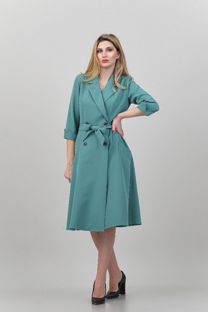 Imagine Rochia Karol Turcoaz