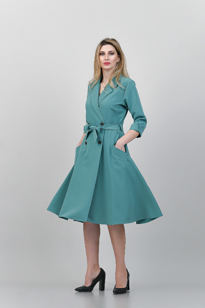 Imagine Rochia Karol Turcoaz