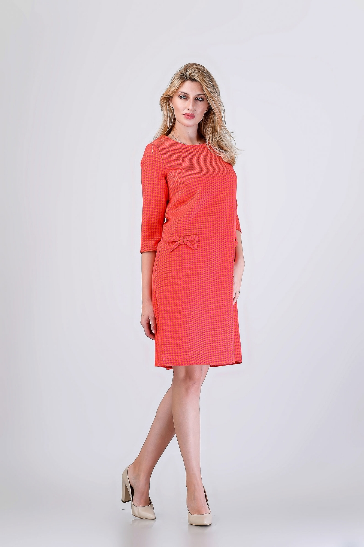 Imagine Rochia Roxy Portocaliu Roz