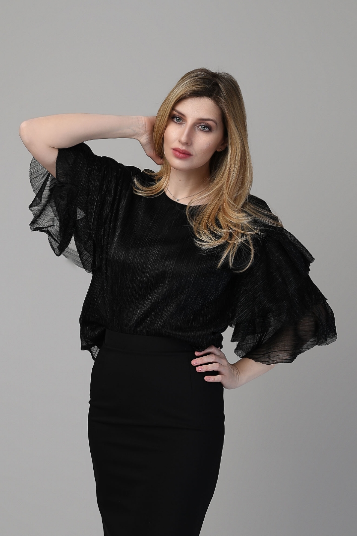 Imagine Bluza Doris Neagră