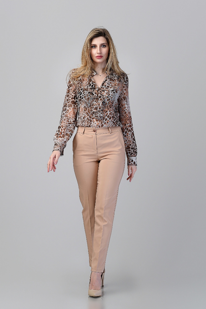 Imagine Bluza Venera animal print bej