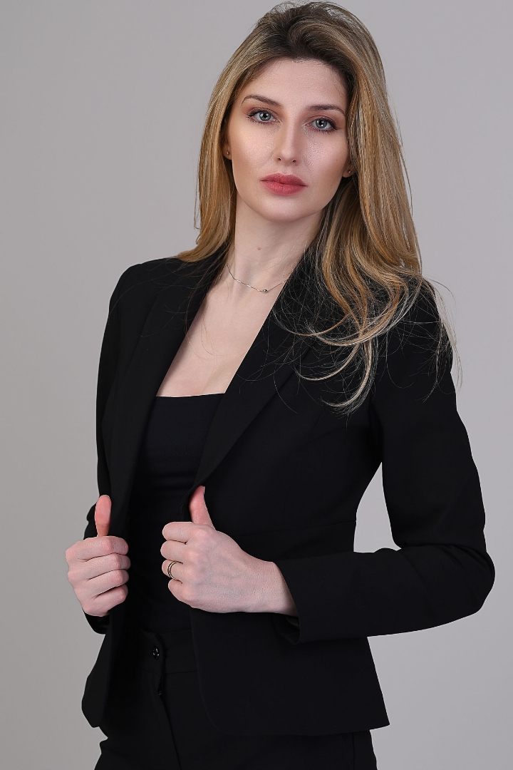 Imagine Sacou Raisa negru