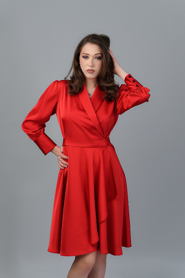 Imagine Rochia Sorana Roșie