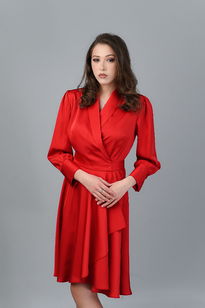 Imagine Rochia Sorana Roșie