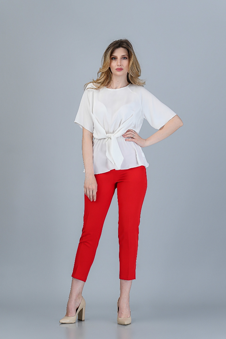 Imagine Pantalon Celia Roșu