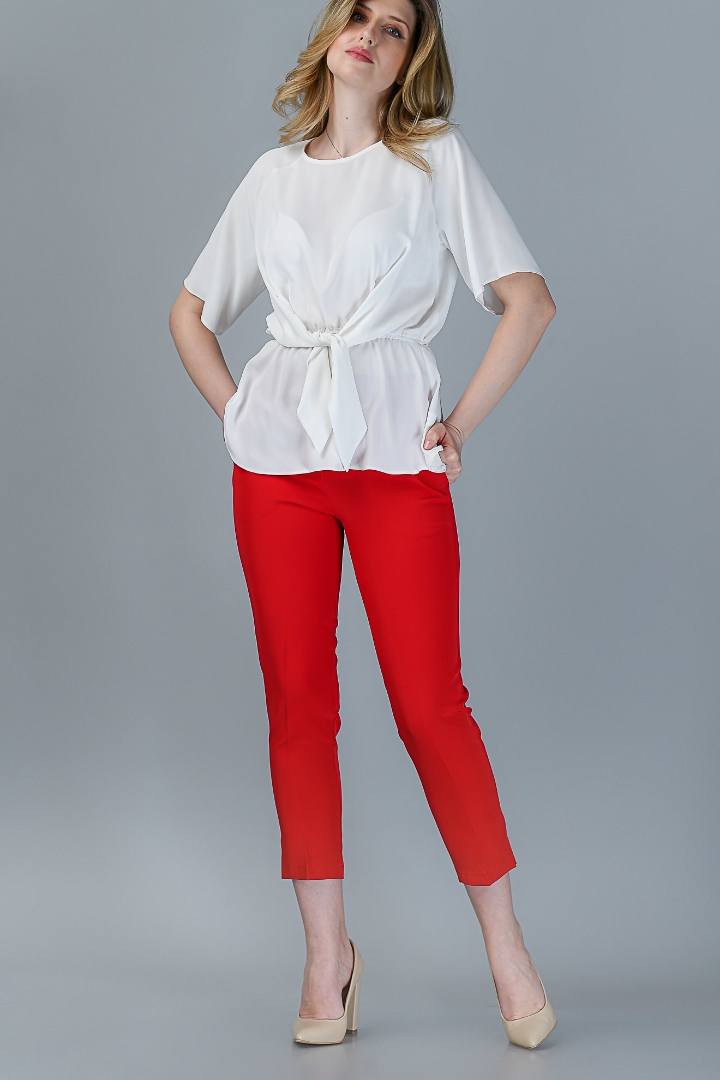 Imagine Pantalon Celia Roșu