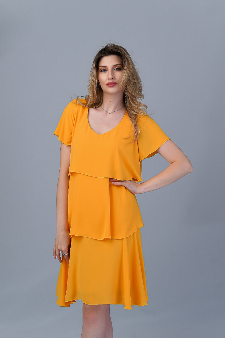 Imagine Rochia Carmen Galbenă