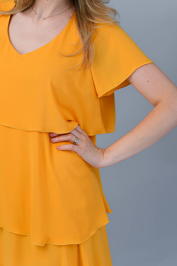 Imagine Rochia Carmen Galbenă