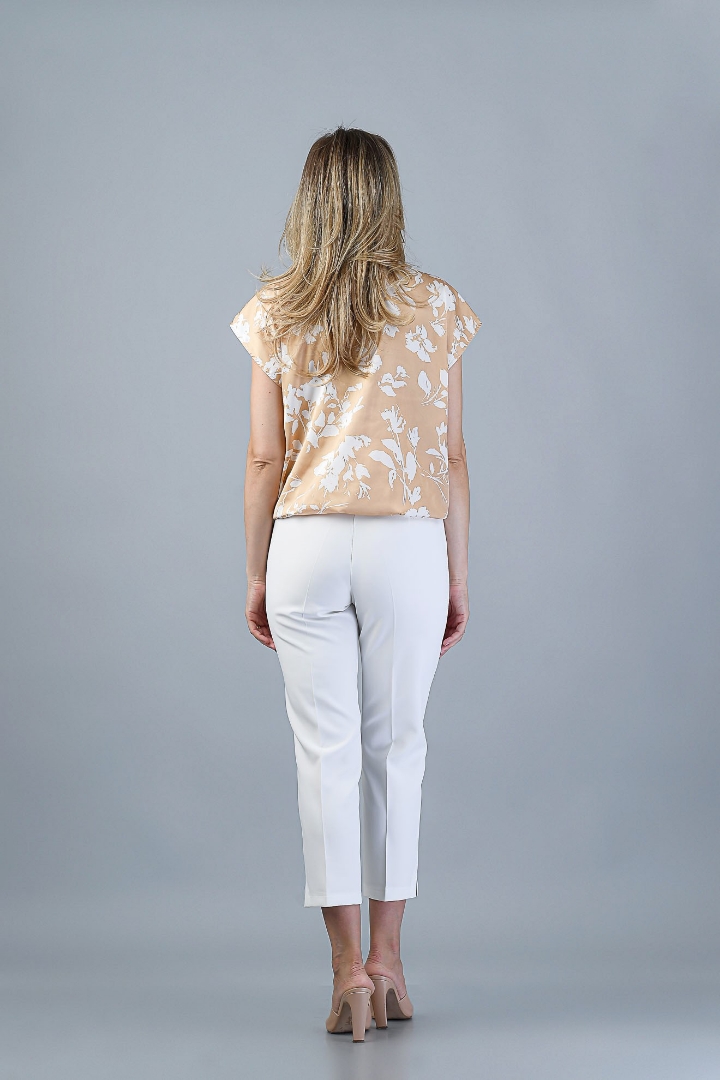 Imagine Bluza Tania cu Imprimeu Bej