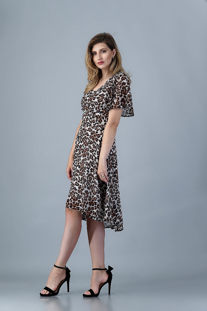 Imagine Rochia Flory Animal Print