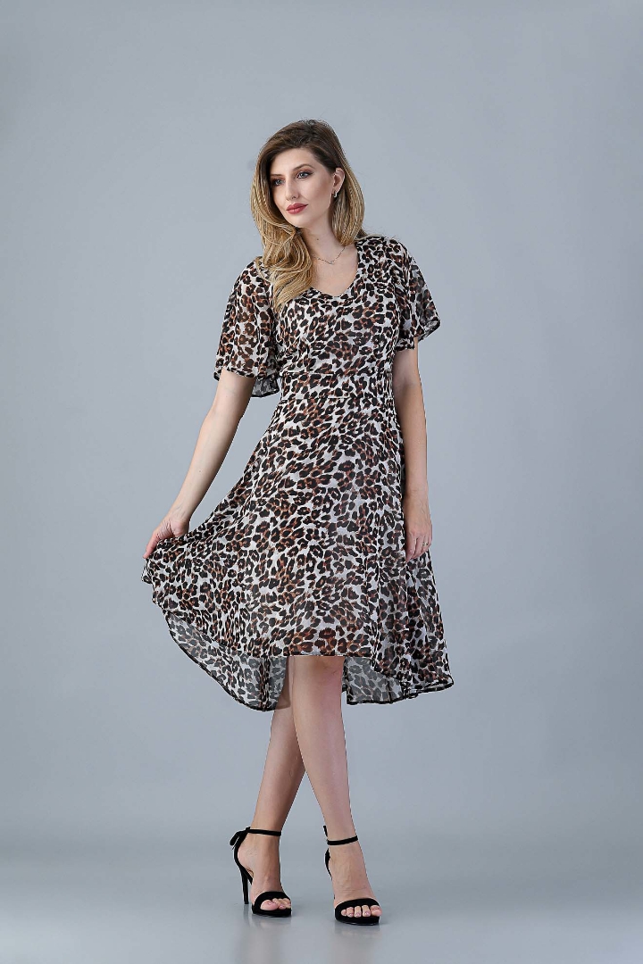 Imagine Rochia Flory Animal Print