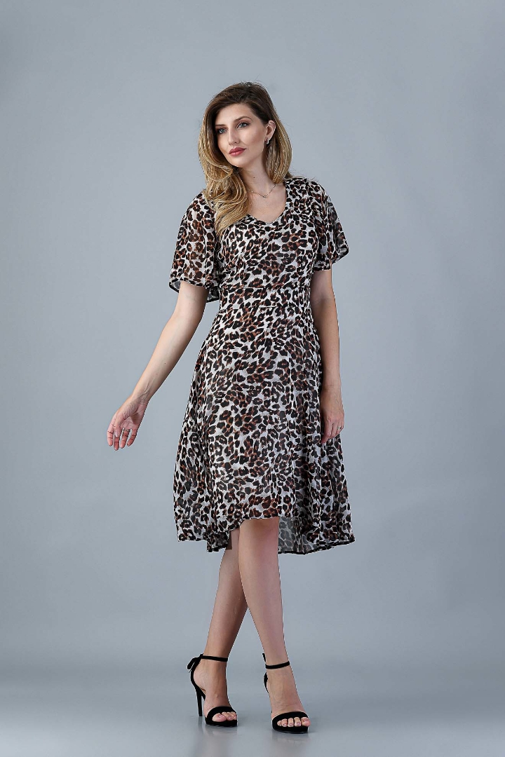 Imagine Rochia Flory Animal Print