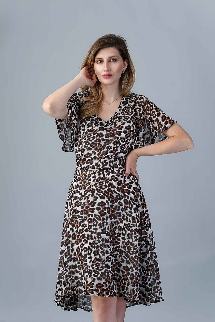 Imagine Rochia Flory Animal Print