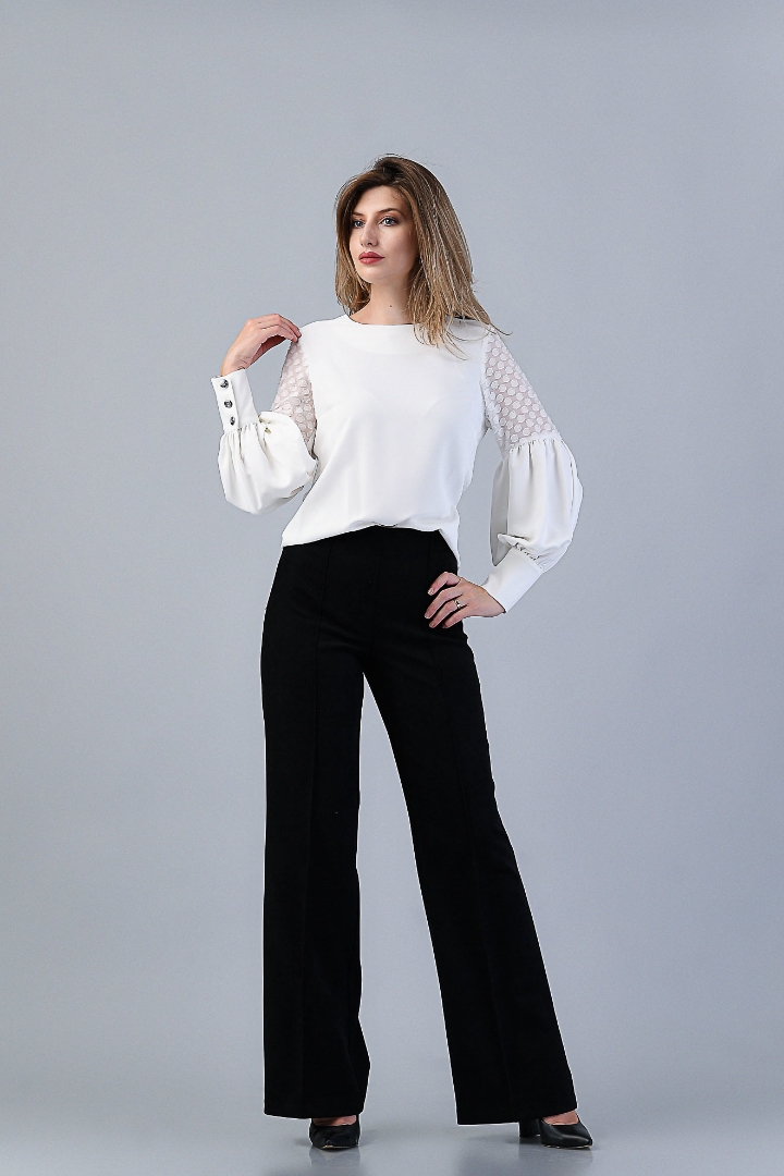 Imagine Bluza Lora Albă