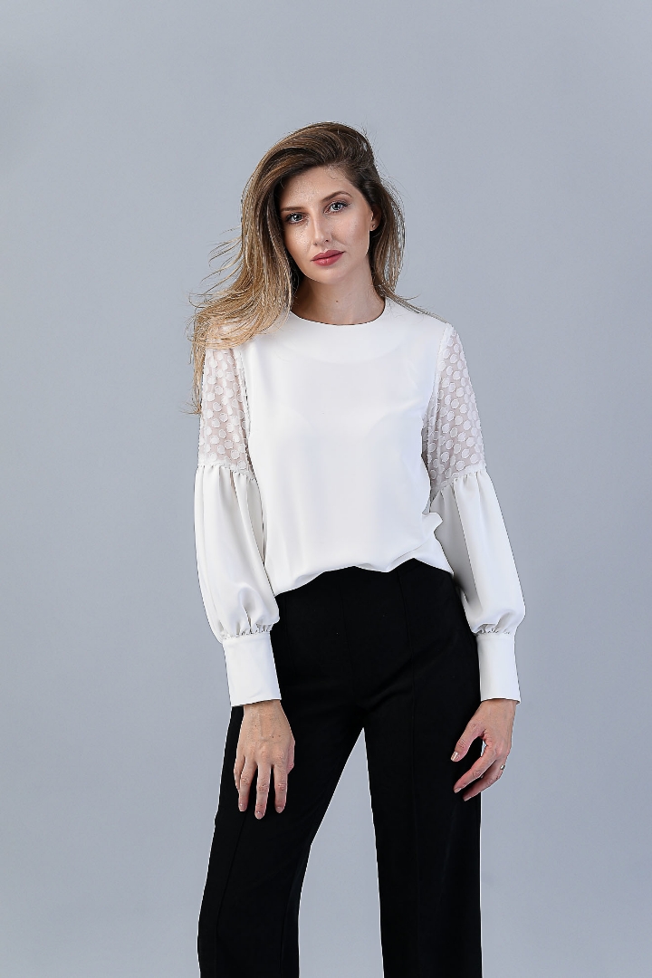 Imagine Bluza Lora Albă