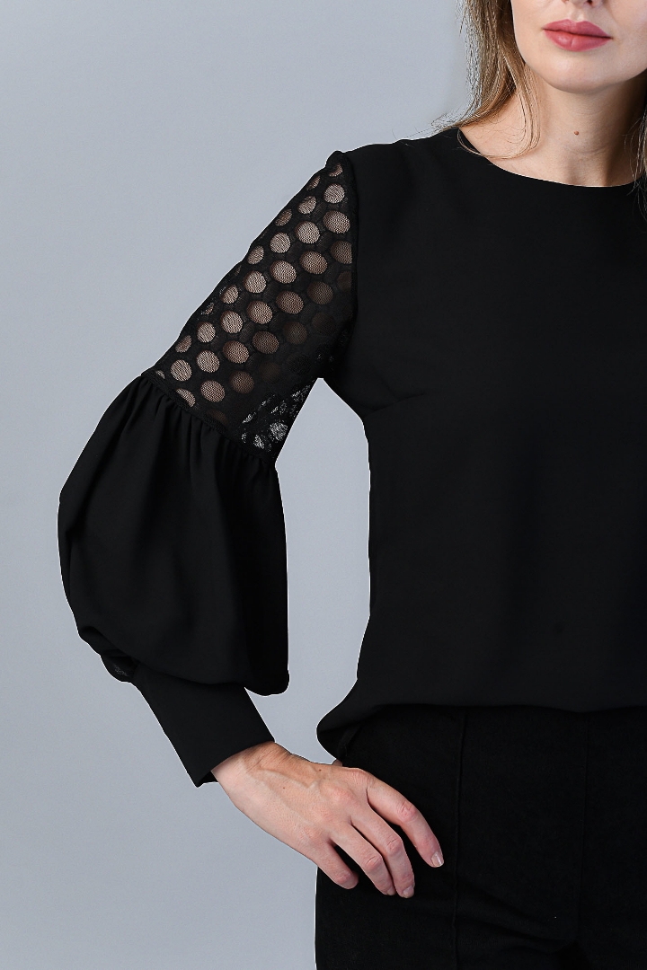 Imagine Bluza Lora Neagră