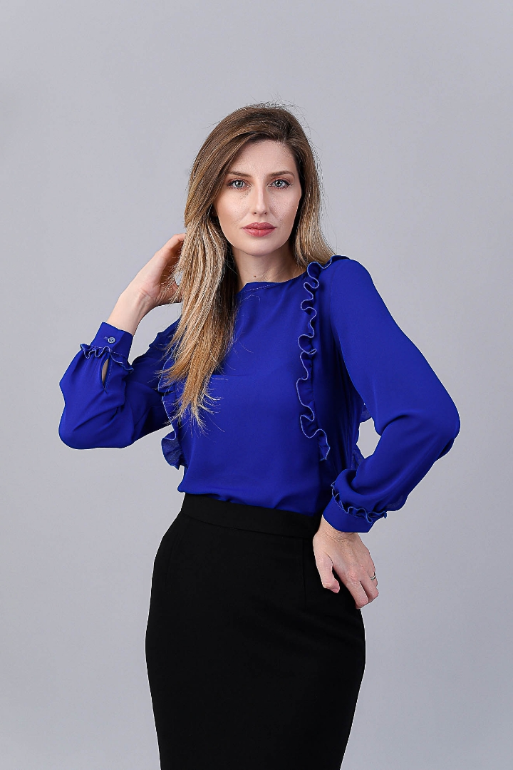 Imagine Bluza Vanesa Albastră