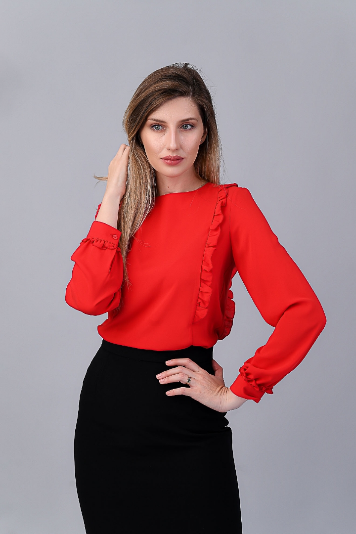 Imagine Bluza Vanesa Roșie