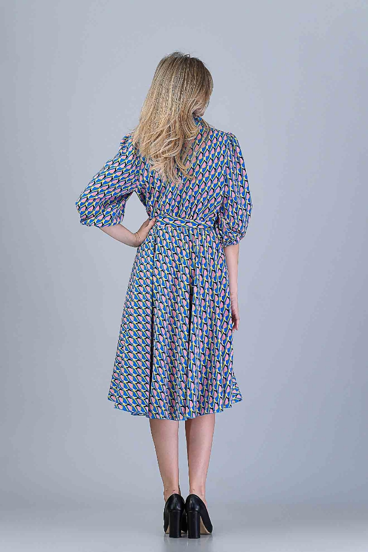 Imagine ROCHIA AMANDA CU IMPRIMEU ALBASTRU