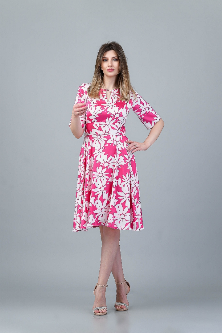 Imagine ROCHIA VIOLETA CU IMPRIMEU ROZ