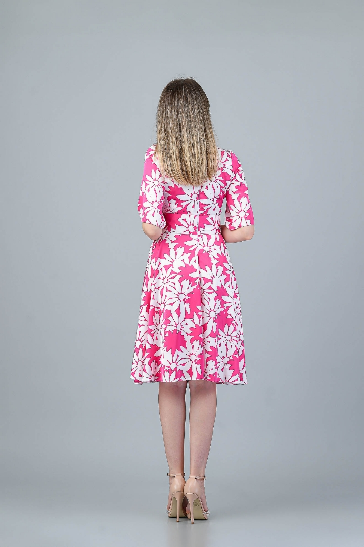 Imagine ROCHIA VIOLETA CU IMPRIMEU ROZ