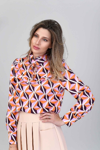 Imagine BLUZA RUBY IMPRIMEU ORANGE