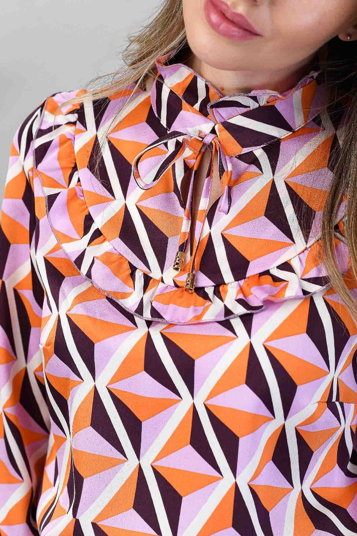 Imagine BLUZA RUBY IMPRIMEU ORANGE