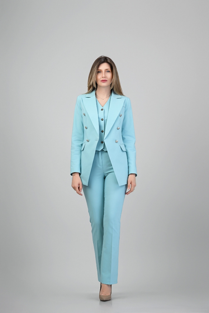 Imagine Pantalon Andrada bleu ciele 