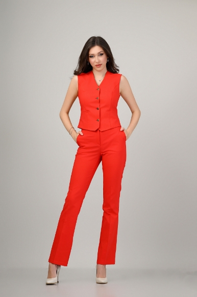 Imagine Pantalon Andrada rosu