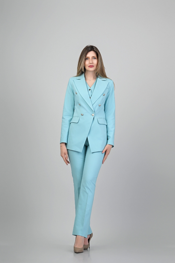 Imagine Sacou Demy bleu ciele