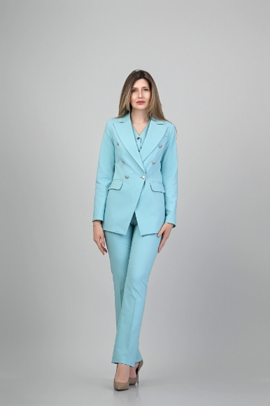 Imagine Sacou Demy bleu ciele