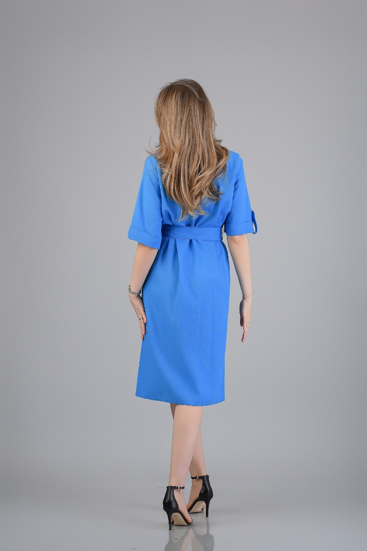 Imagine Rochia Anemona albastra