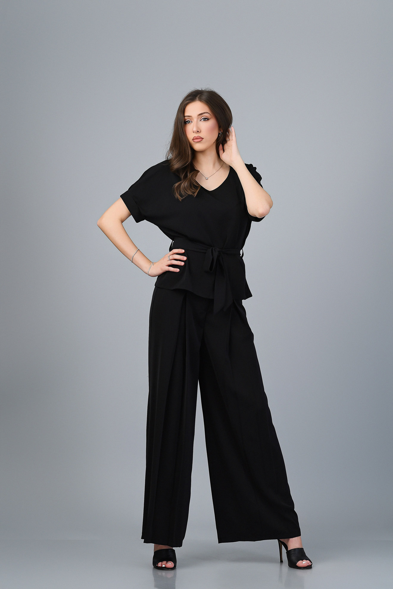 Imagine Pantalon Luiza Negru