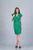 Imagine Rochia Audrey verde din in
