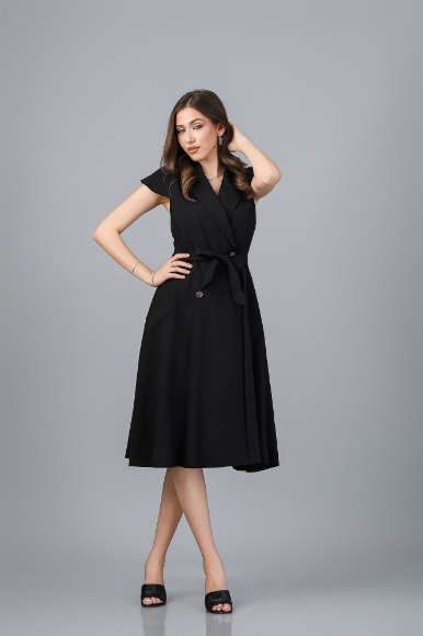 Imagine Rochia Karol neagra din in