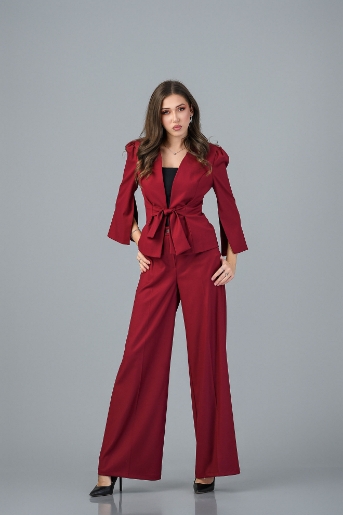 Imagine Pantalon Simone Burgundy
