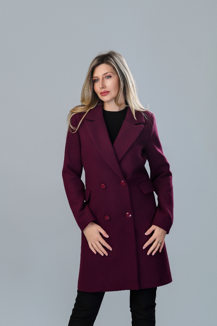 Imagine Pardesiu Sofia Burgundy