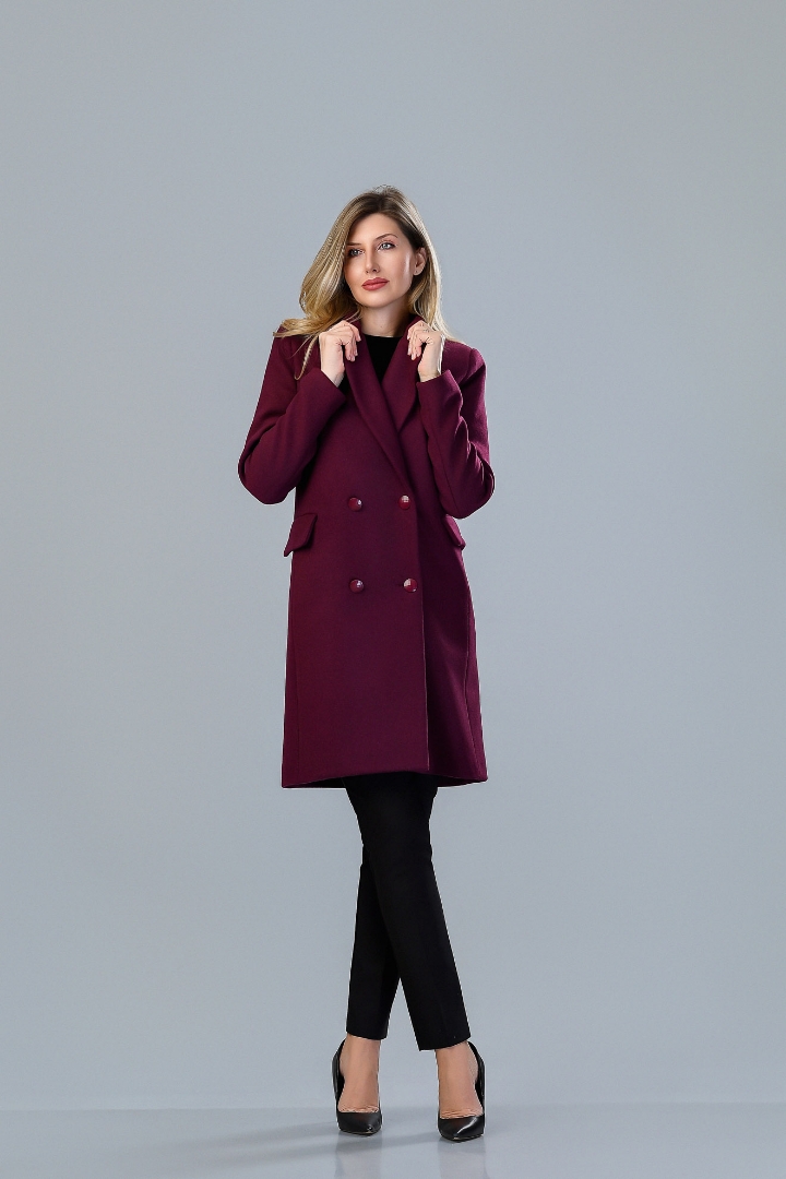 Imagine Pardesiu Sofia Burgundy