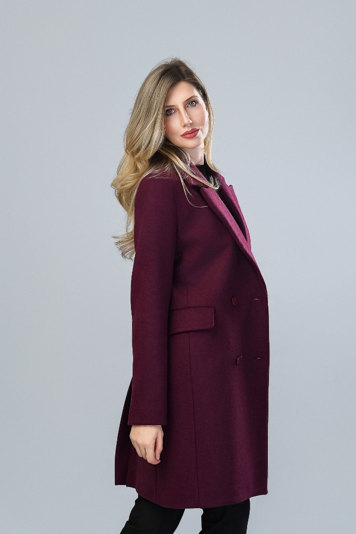 Imagine Pardesiu Sofia Burgundy