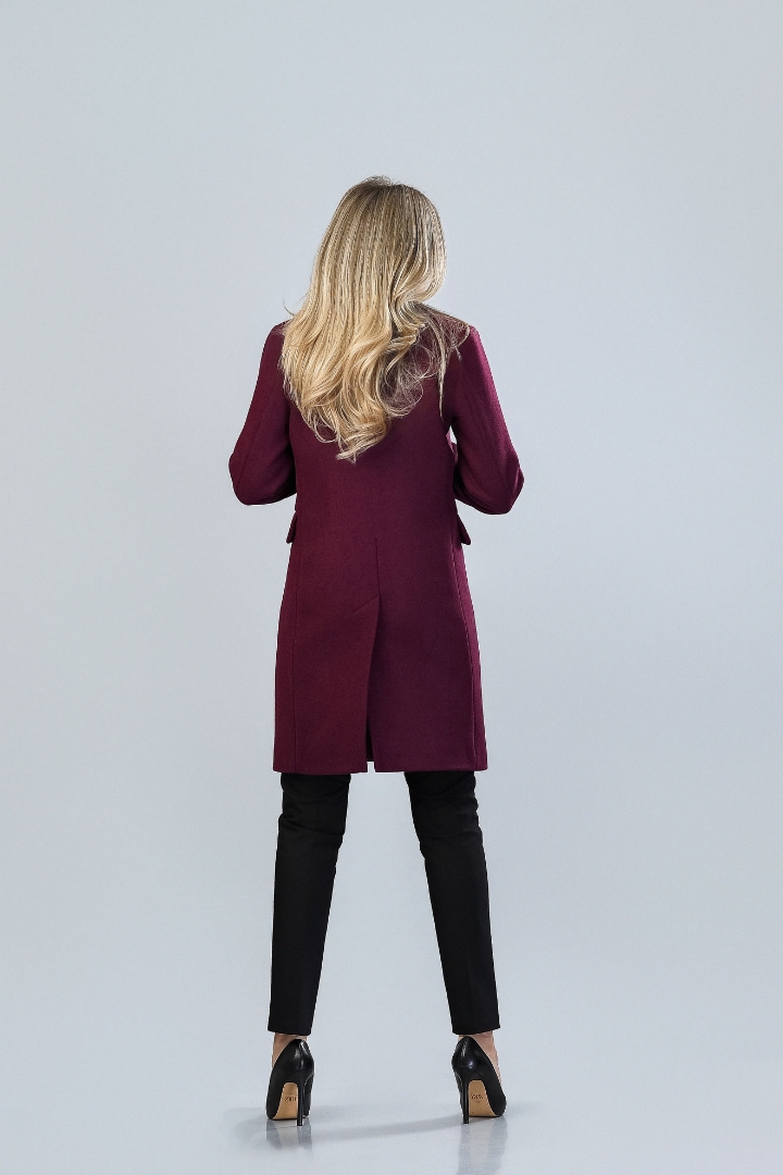Imagine Pardesiu Sofia Burgundy