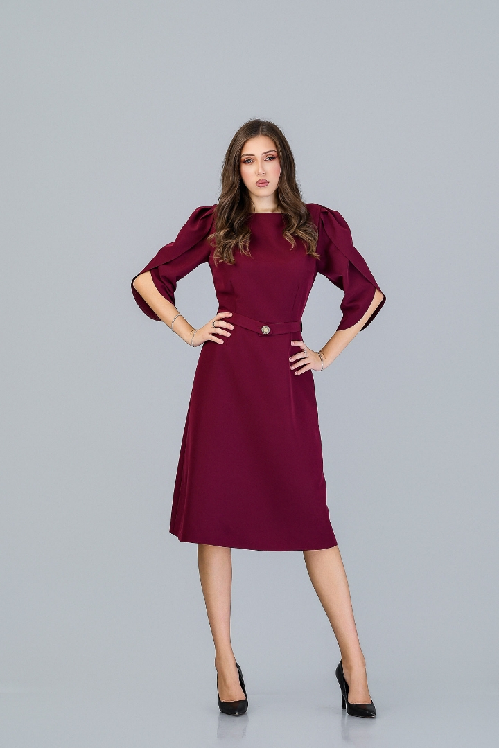 Imagine Rochia Anelise Burgundy