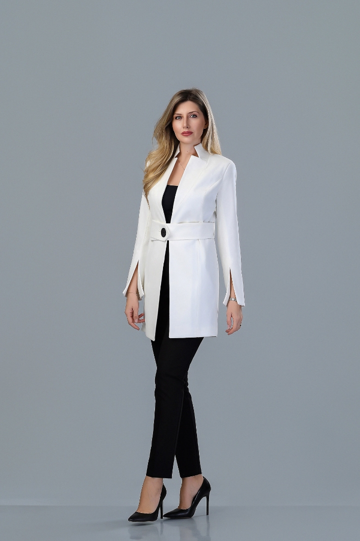 Imagine Sacoul Francesca Alb