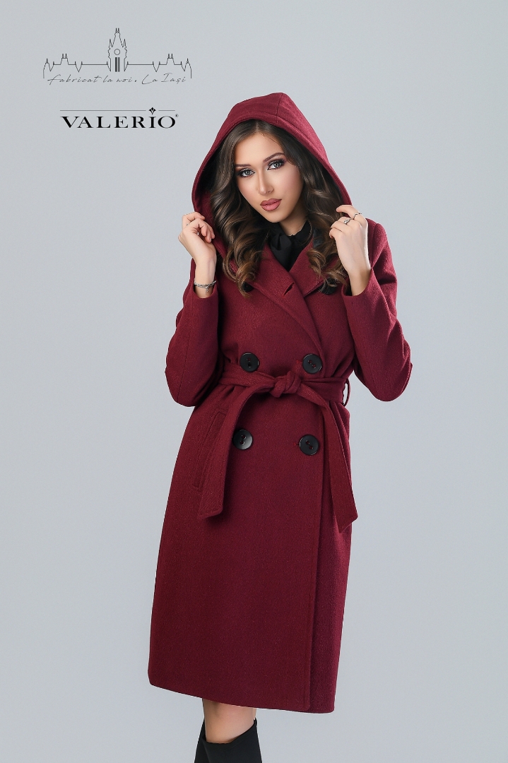 Imagine Palton Ana Burgundy