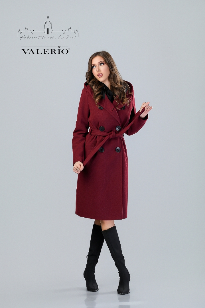 Imagine Palton Ana Burgundy