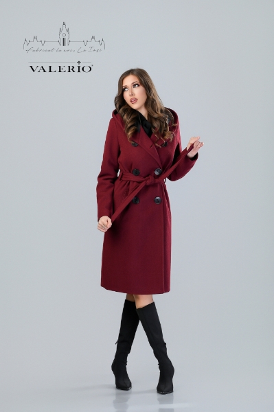 Imagine Palton Ana Burgundy