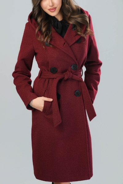 Imagine Palton Ana Burgundy