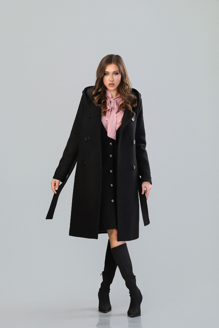 Imagine Palton Ana Negru